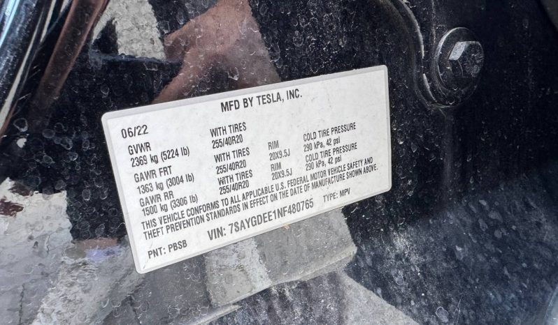 
TESLA MODEL Y LR DM, 2022 full									