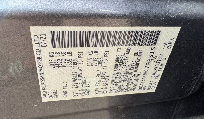 
NISSAN ROGUE S, 2021 full									