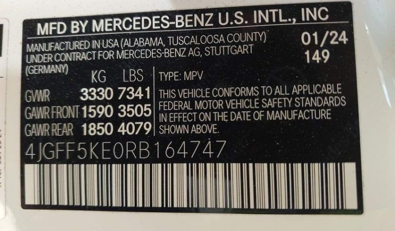 
MERCEDES-BENZ GLS 450 4MATIC, 2024 full									