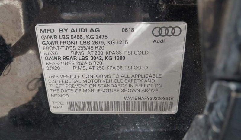 
AUDI Q5 PREMIUM PLUS, 2018 full									