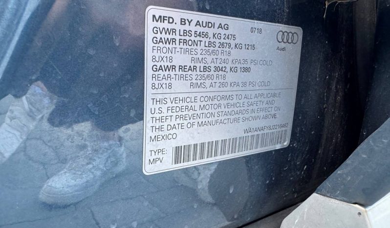 
AUDI Q5 PREMIUM, 2018 full									