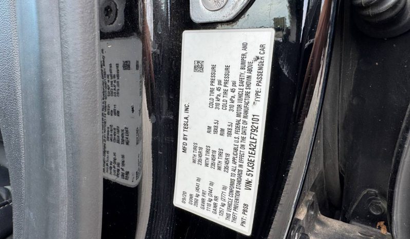 
TESLA MODEL 3 SR+ RWD, 2020 full									
