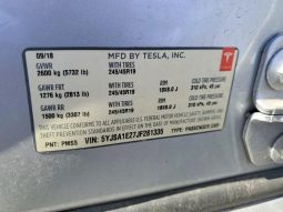 
TESLA MODEL S 75D, 2018 full									