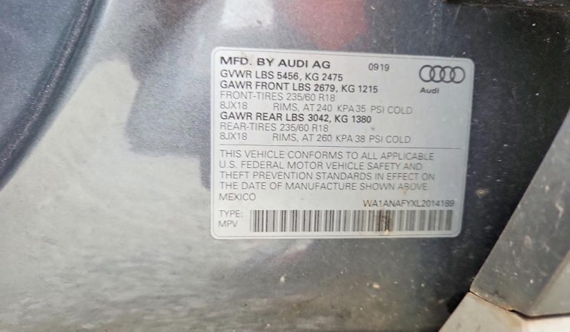 
AUDI Q5 PREMIUM, 2020 (2019) full									
