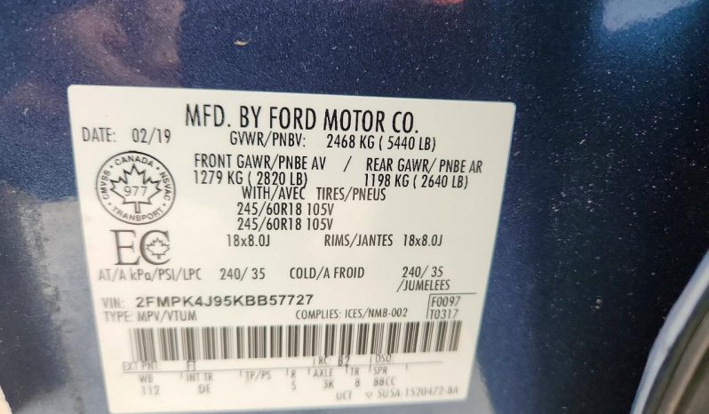 
FORD EDGE SEL, 2019 full									