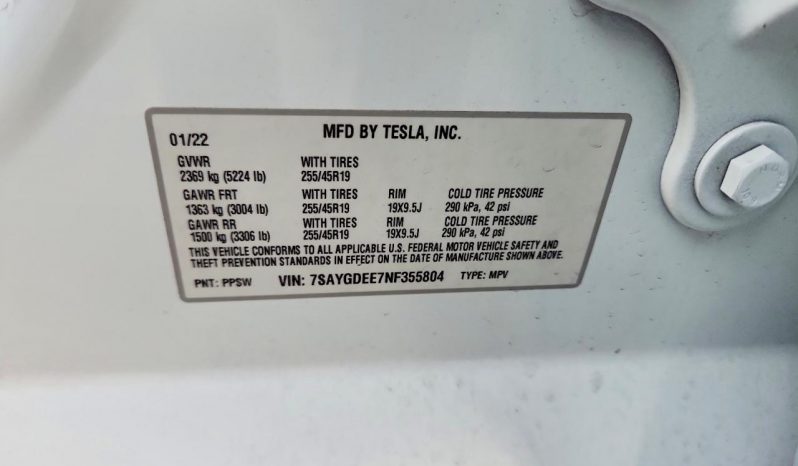 
TESLA MODEL Y LR DM, 2022 full									