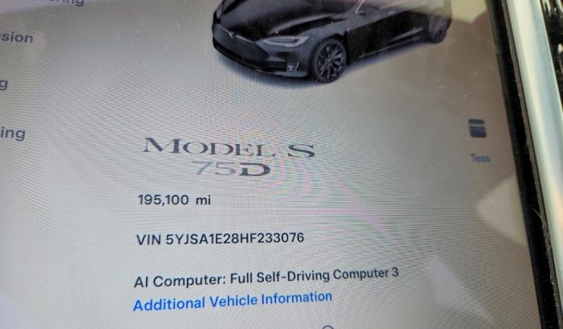 
TESLA MODEL S 75D, 2017 full									