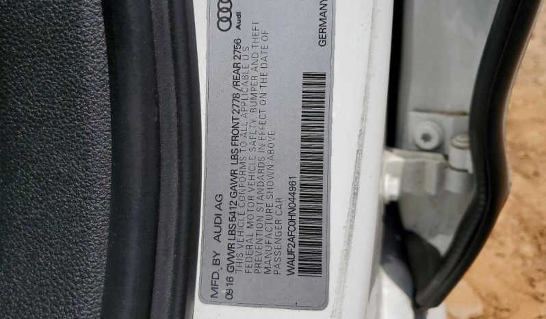 
AUDI A6 PREMIUM PLUS, 2017 (2016) full									