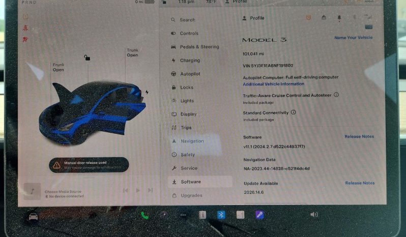 
TESLA MODEL 3 RWD, 2022 full									