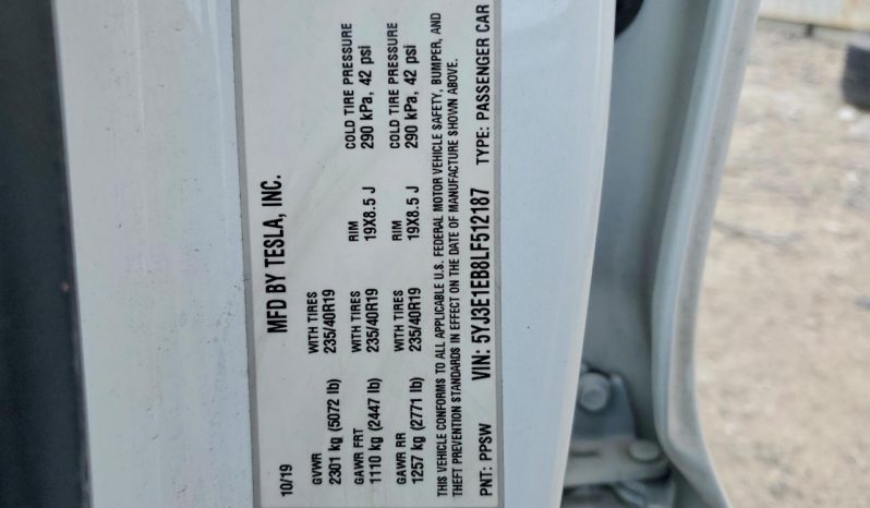 
TESLA MODEL 3 LR DM, 2020 (2019) full									