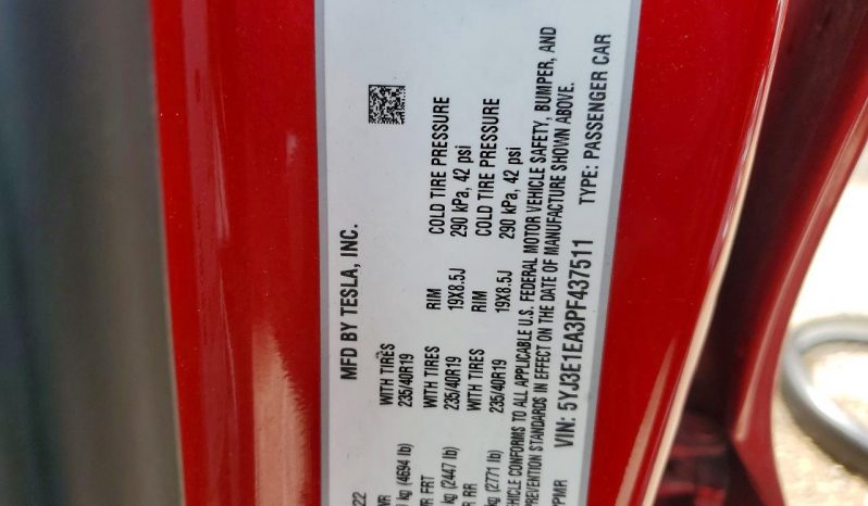 
TESLA MODEL 3 RWD, 2023 (2022) full									