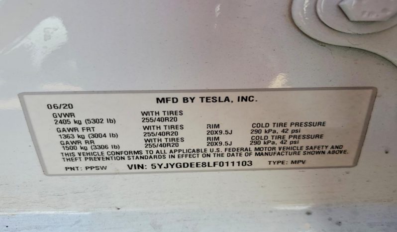 
TESLA MODEL Y LR DM, 2020 full									