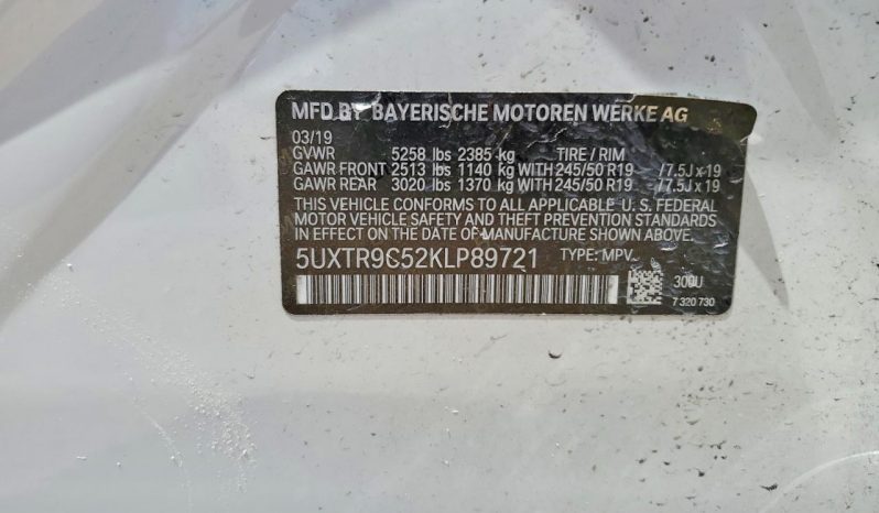 
BMW X3 XDRIVE30I, 2019 full									