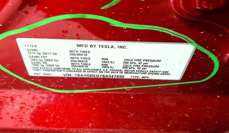 
TESLA MODEL Y LR RWD, 2025 (2024) full									