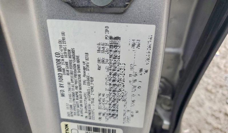 
FORD FUSION SE HYBRID, 2018 (2017) full									