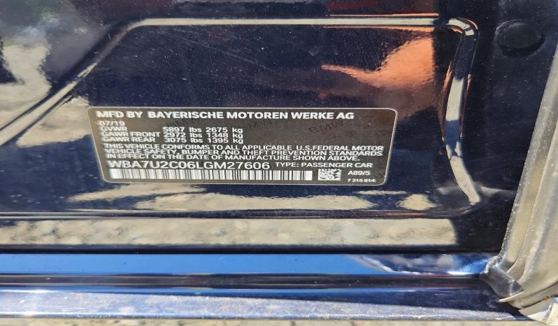 
BMW 750 XI, 2020 (2019) full									