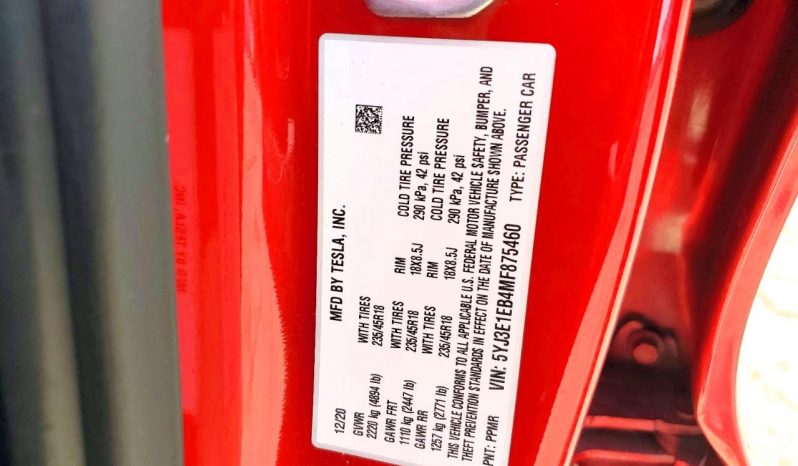
TESLA MODEL 3 LR DM, 2021 (2020) full									