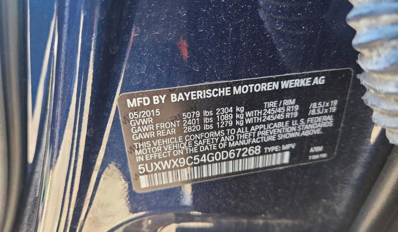 
BMW X3 XDRIVE28I, 2016 (2015) full									