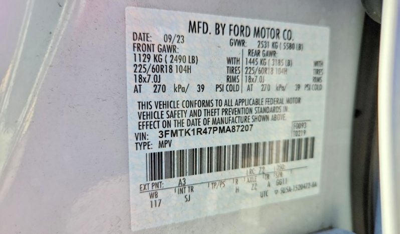 
FORD MUSTANG MACH-E SELECT, 2023 full									