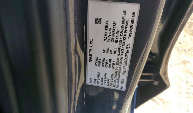 
TESLA MODEL 3 RWD, 2023 full									