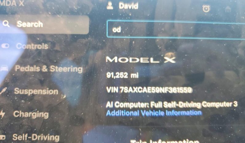 
TESLA MODEL X, 2022 full									