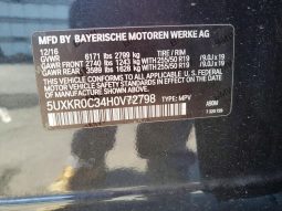 
BMW X5 XDRIVE35I, 2017 (2016) full									