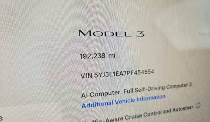 
TESLA MODEL 3 RWD, 2023 (2022) full									