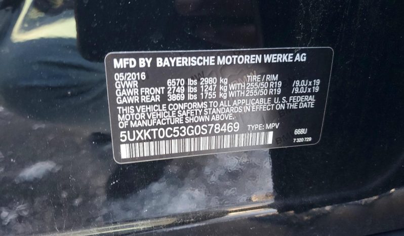 
BMW X5 XDR40E, 2016 full									