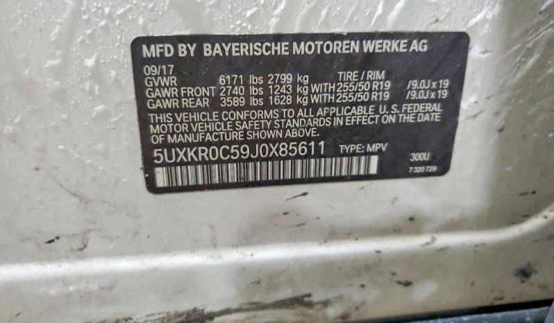 
BMW X5 XDRIVE35I, 2018 (2017) full									