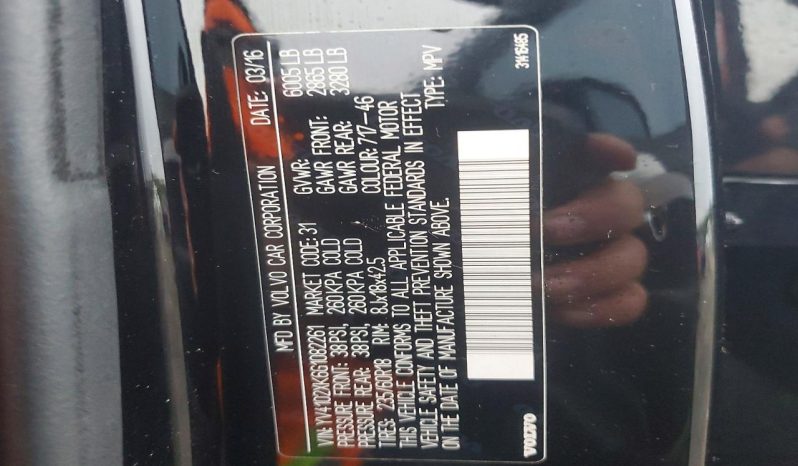 
VOLVO XC90, 2016 full									