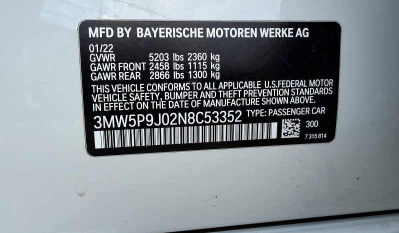 
BMW 3 SERIES 330XE, 2022 full									