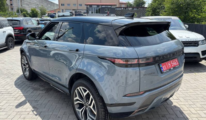 
LAND ROVER RANGE ROVER EVOQUE FIRST EDITION, 2020 (2019) full									