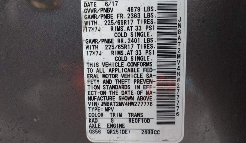 
NISSAN ROGUE SV, 2017 full									