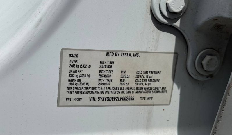 
TESLA MODEL Y LR DM, 2020 full									