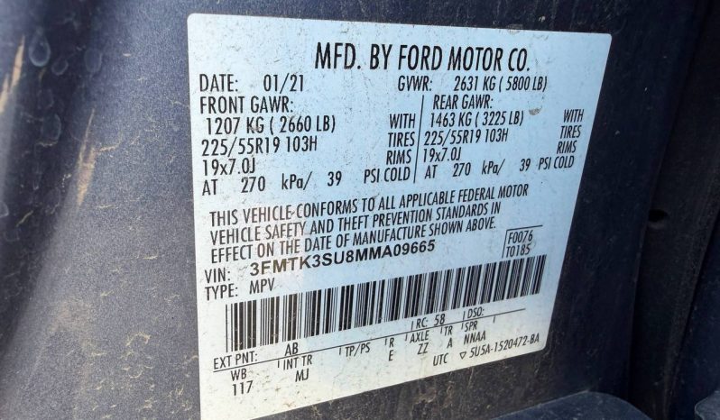 
FORD MUSTANG MACH-E PREMIUM, 2021 full									