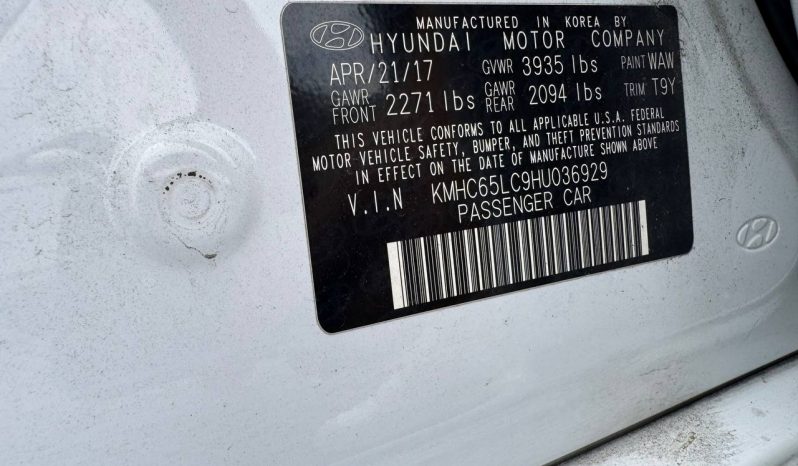 
HYUNDAI IONIQ HYBRID BLUE, 2017 full									
