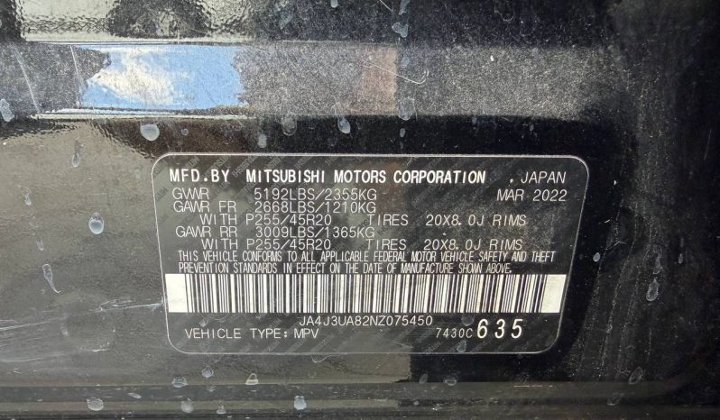 
MITSUBISHI OUTLANDER SE, 2022 full									