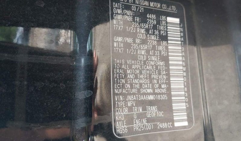 
NISSAN ROGUE S, 2021 full									