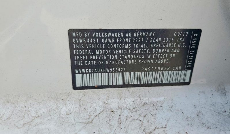 
VOLKSWAGEN E-GOLF SE, 2017 full									