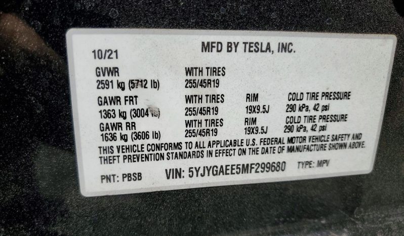 
TESLA MODEL Y LR DM, 2021 full									