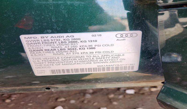 
AUDI SQ5 PREMIUM PLUS, 2018 full									