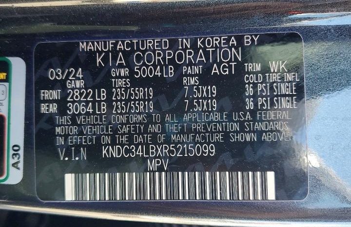 
KIA EV6 LIGHT, 2024 full									