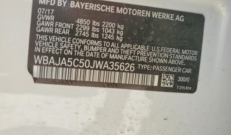 
BMW 530 I, 2018 (2017) full									