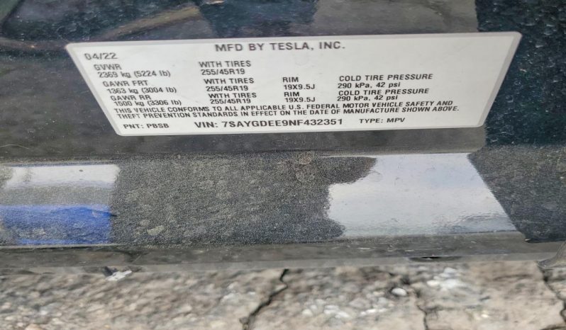 
TESLA MODEL Y LR DM, 2022 full									