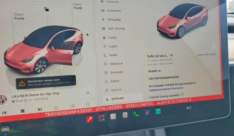 
TESLA MODEL Y LR DM, 2022 full									