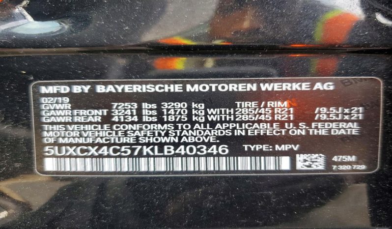 
BMW X7 XDRIVE50I, 2019 full									