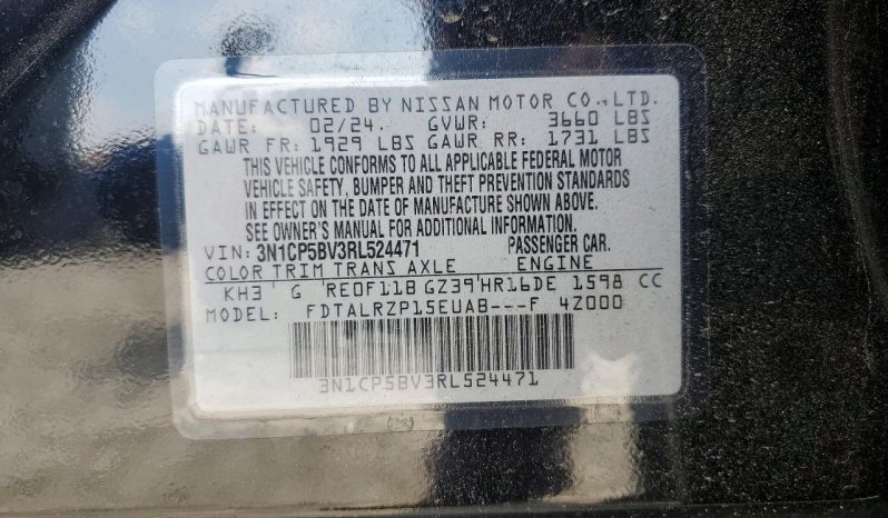 
NISSAN KICKS S, 2024 full									