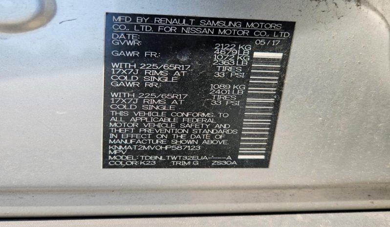 
NISSAN ROGUE SV, 2017 full									