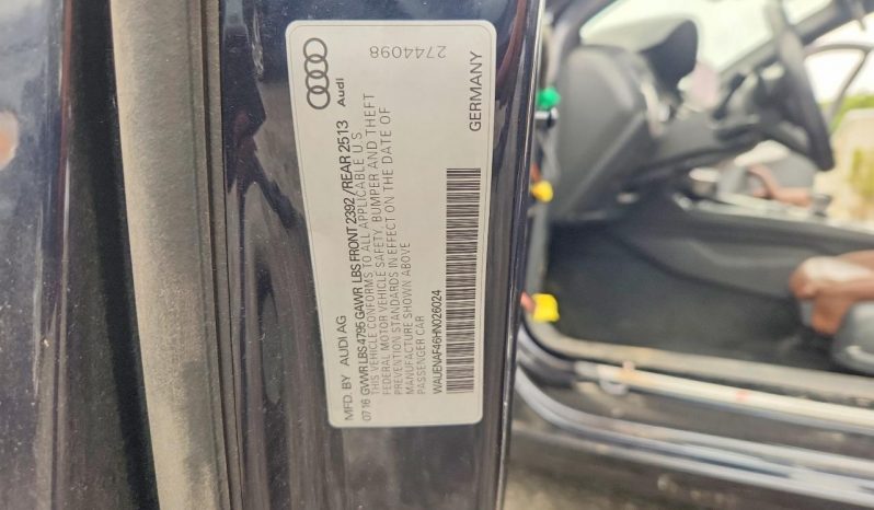 
AUDI A4 PREMIUM PLUS, 2017 (2016) full									