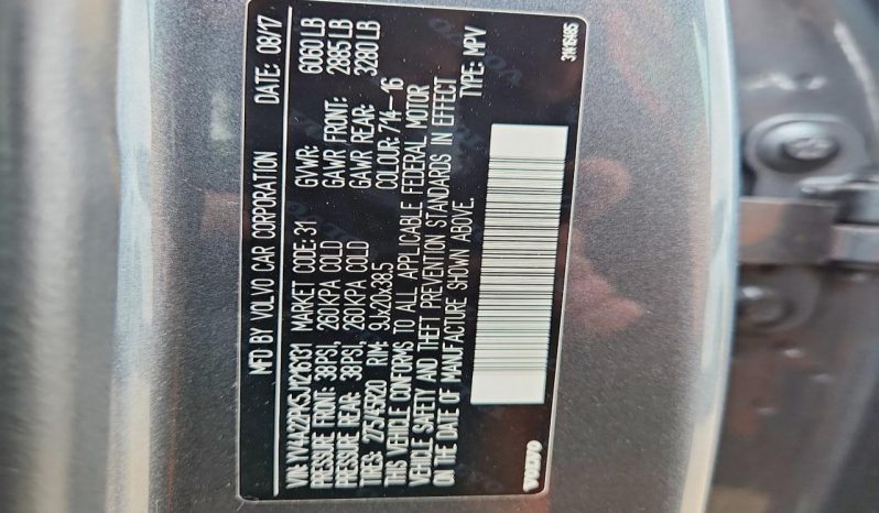 
VOLVO XC90 T6, 2018 (2017) full									